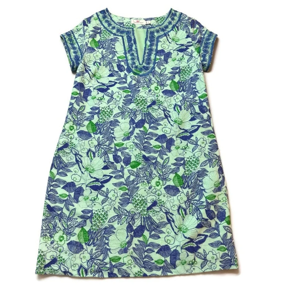 Vineyard Vines Cordia Floral Tunic Dress - Picture 2 of 6